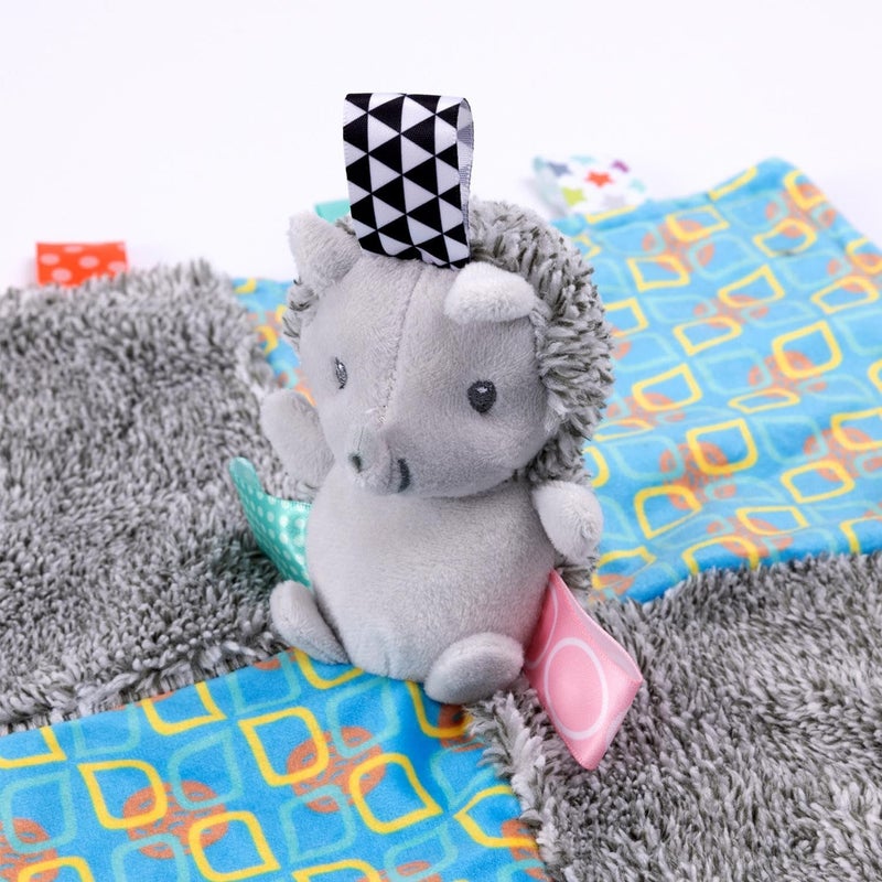 Mary Meyer Taggies Taggies Heather Hedgehog Character Blanket - Image 4